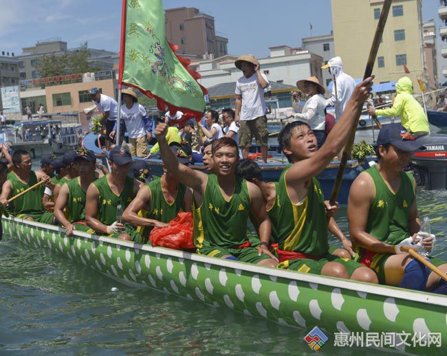 摄影惠东港口新村龙舟赛